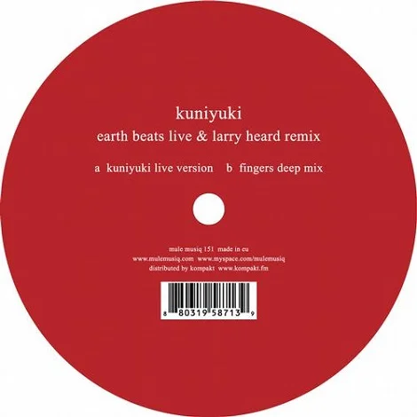 image cover: Kuniyuki - Earth Beats Larry Heard Remix [MM151]