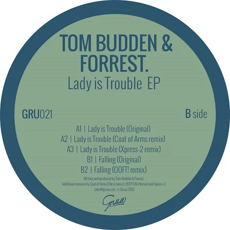 image cover: Tom Budden - Lady Is Trouble EP [GRU021]