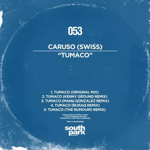 image cover: Caruso (Swiss) - Tumaco [SOUTHPARK053]