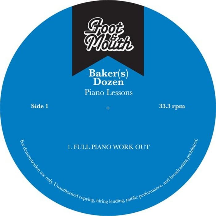 image cover: Baker(s) Dozen - Piano Lessons [FAM002]