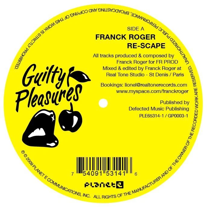 image cover: Franck Roger - Re-Scape [PLE653143]