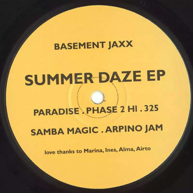 image cover: Basement Jaxx - Summer Daze EP