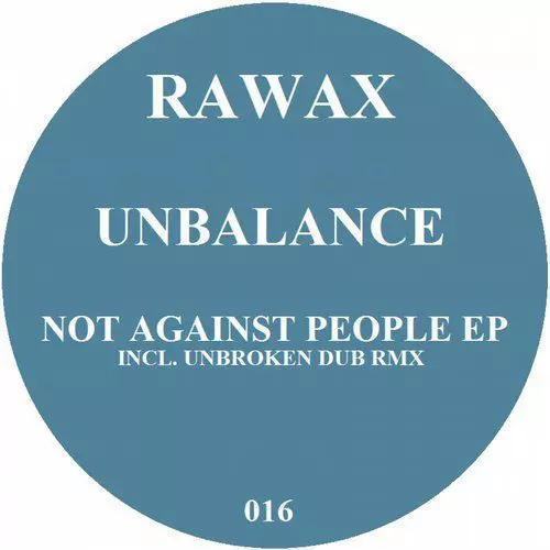 image cover: Unbalance - Not Against People EP [RAWAX016]