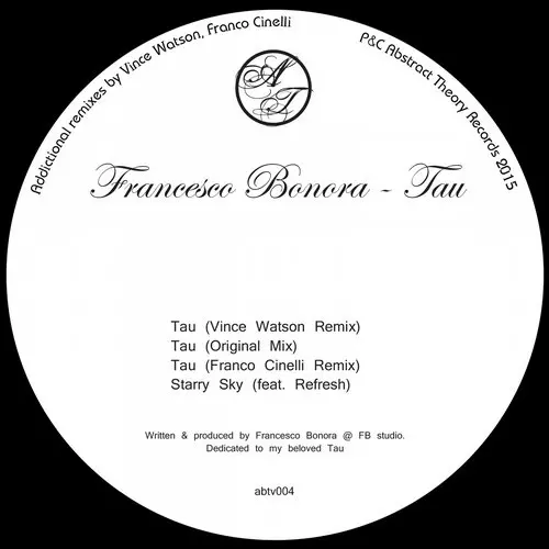 image cover: Francesco Bonora - Tau [ABTV004]