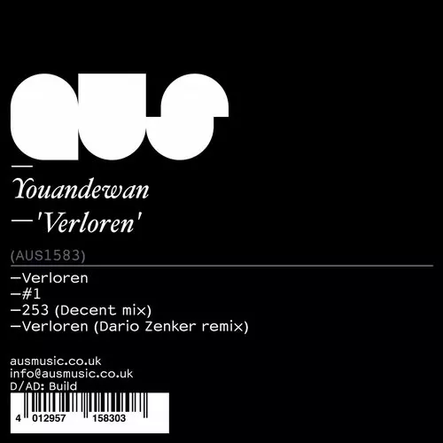 image cover: Youandewan - Verloren (+Dario Zenker Remix) [AUS1583]