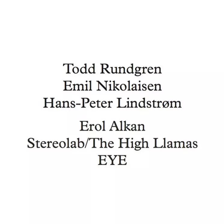 image cover: Todd Rundgren, Emil Nikolaisen, Hans-Peter Lindstrøm - Runddans (Remixed) [STS26312]