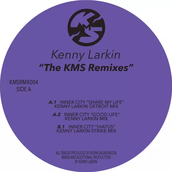 image cover: Inner City - The KMS Remixes - Kenny Larkin [KMSRMX004]