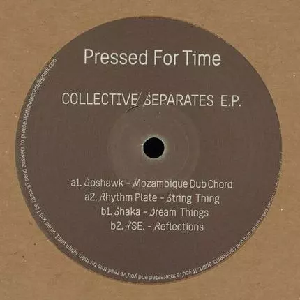 image cover: Various - Collective Separates E.P. / Pressed For Time