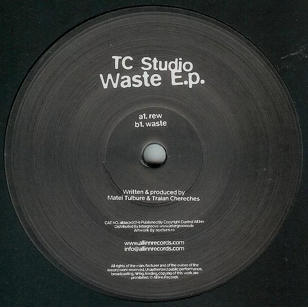 image cover: TC Studio - Waste E.p. / All Inn Black