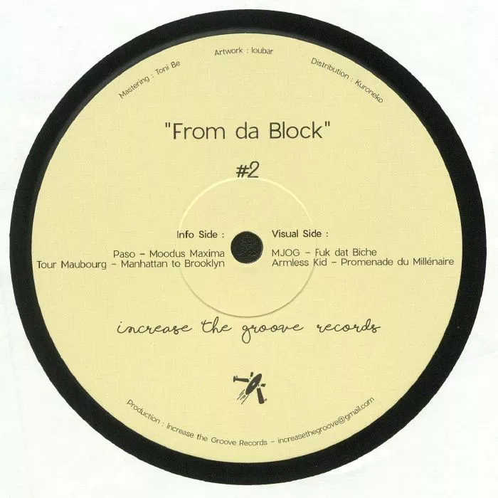 image cover: VA - From da Block #2 / Increase The Groove Records