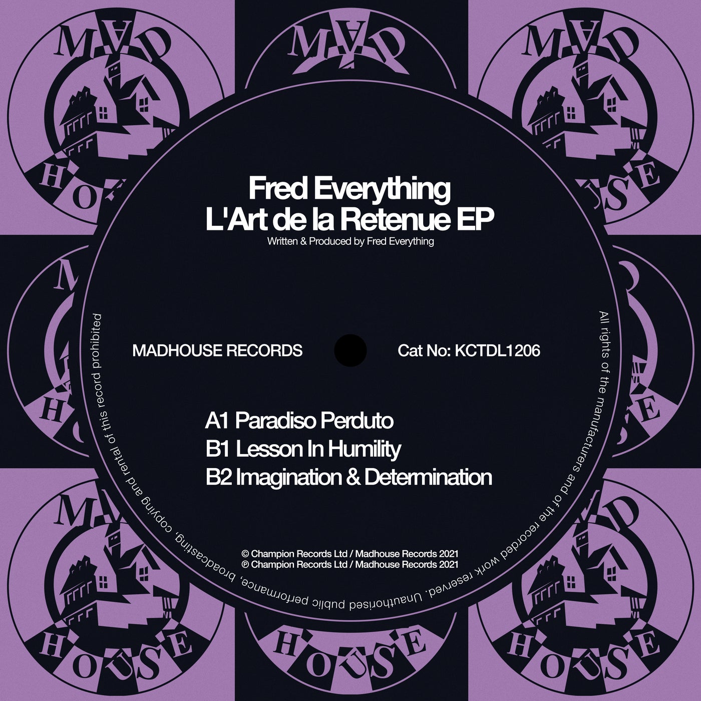 image cover: Fred Everything - L'Art De La Retenue EP / KCTDL1206