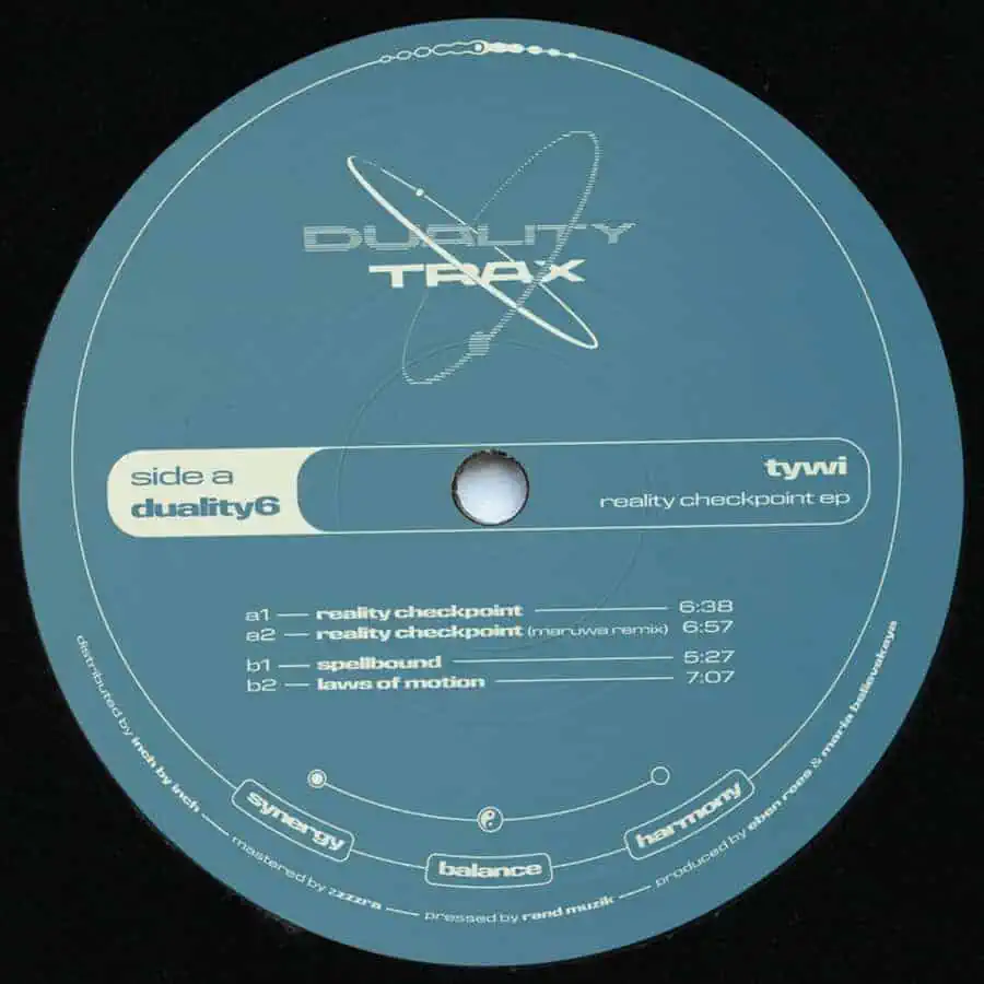 image cover: Reality Checkpoint EP by Tywi on Duality Trax