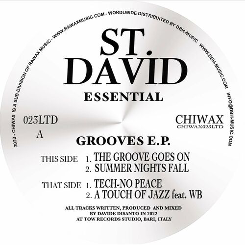 image cover: St. David - Essential Grooves E.P. on Chiwax