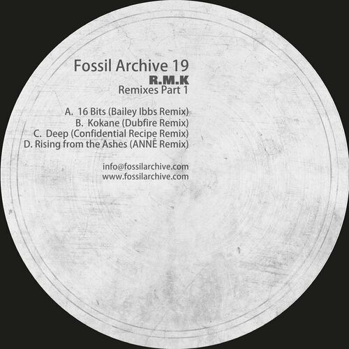 image cover: R.M.K - Remixes Part 1 on Fossil Archive