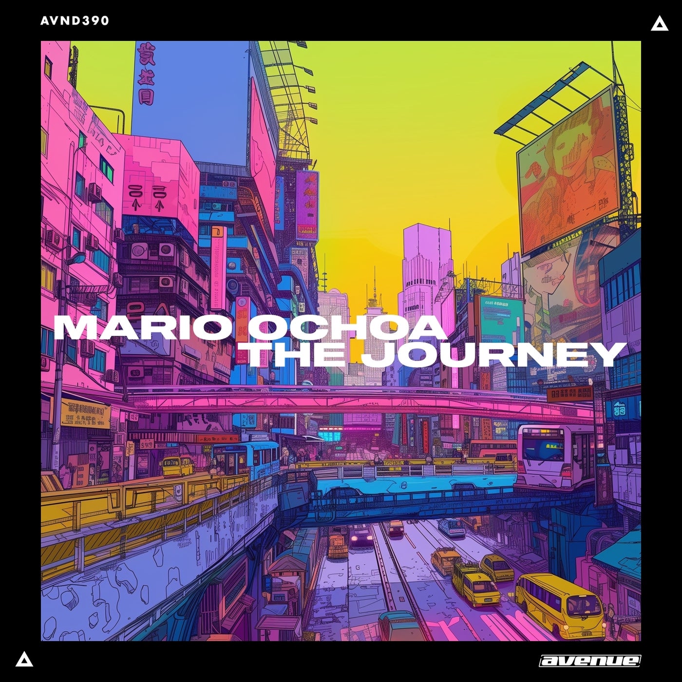image cover: Mario Ochoa - The Journey on Avenue Recordings