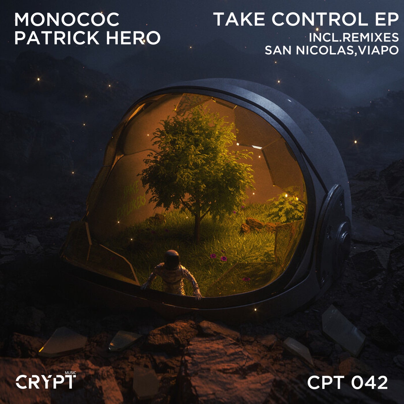 image cover: Patrick Hero - Take Control on Crypt Music
