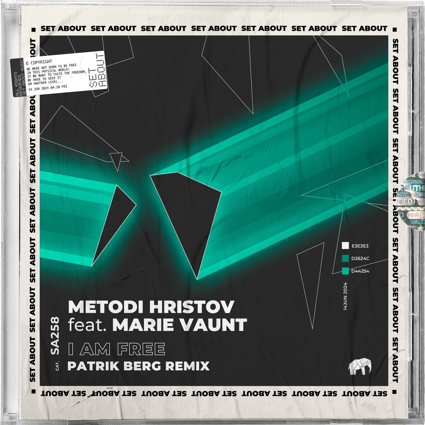 image cover: Metodi Hristov, Marie Vaunt - I Am Free (Patrik Berg Remix) on Set About