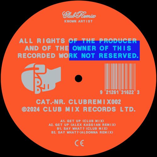 image cover: Known Artist - CLUBREMIX002 on Club Mix Records