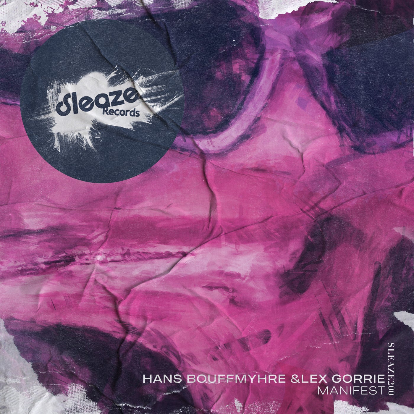 image cover: Hans Bouffmyhre - Manifest on Sleaze Records (UK)
