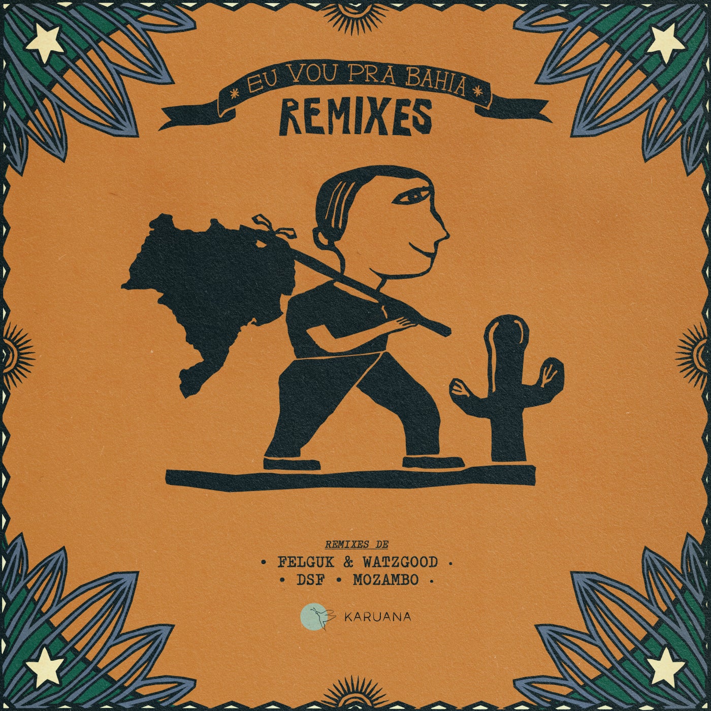 Release Cover: Eu Vou Pra Bahia: The Remixes Download Free on Electrobuzz