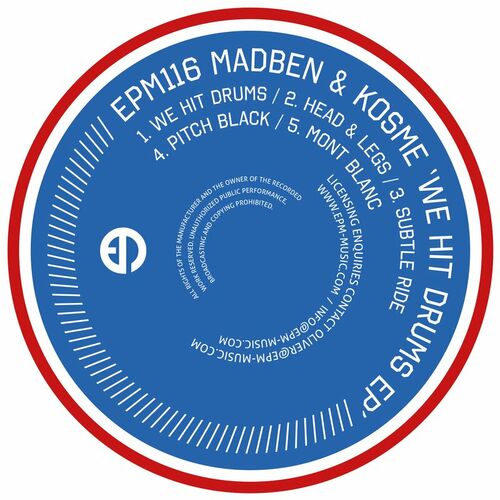 image cover: Madben & Kosme - We Hit Drums EP on Epm Music
