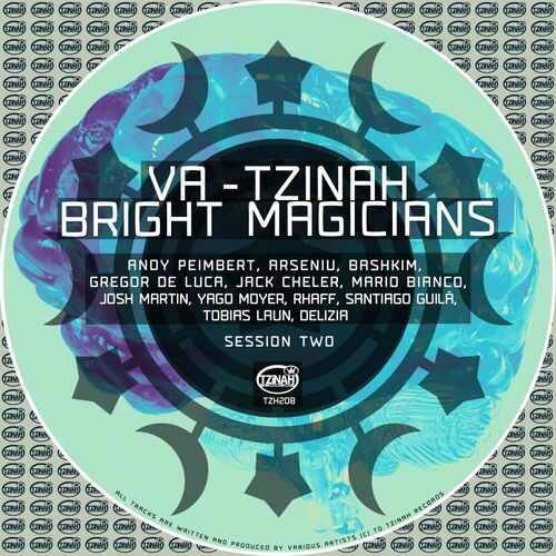 Release Cover: VA - Tzinah Bright Magicians Session Two Download Free on Electrobuzz