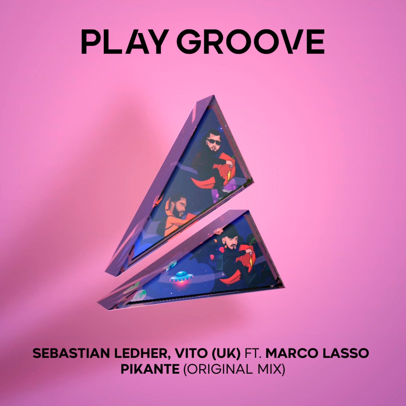 image cover: Sebastian Ledher, VITO (UK) - PIKANTE (Original Mix) (feat. Marco Lasso) on Play Groove Recordings