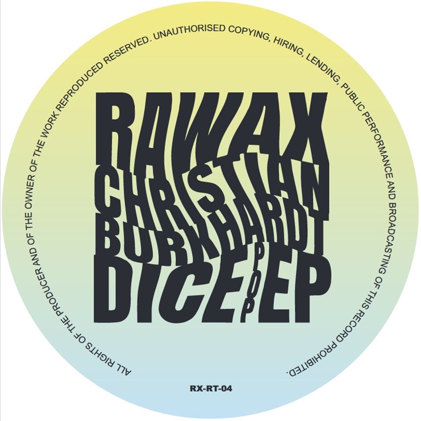 image cover: Christian Burkhardt - Dice Pop EP on Rawax