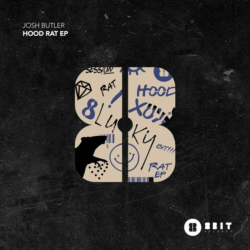 image cover: Josh Butler - Hood Rat EP on 8bit Records