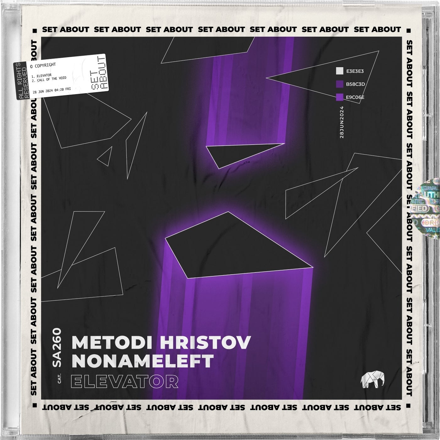 image cover: Metodi Hristov, NoNameLeft - Elevator on Set About