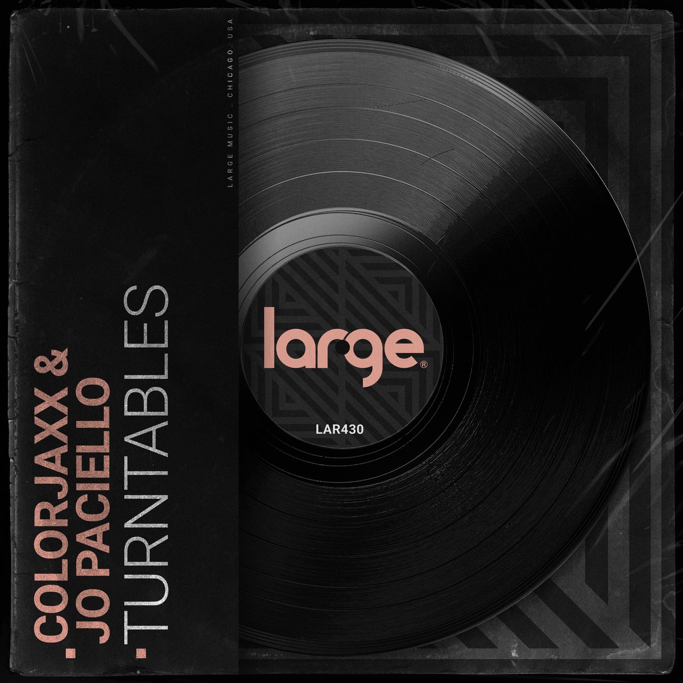 image cover: Jo Paciello, ColorJaxx - Turntables on Large Music