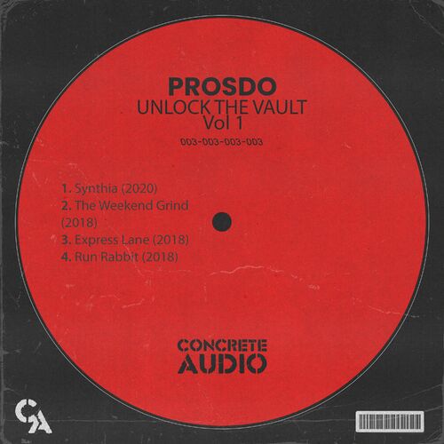 image cover: Prosdo - Unlock The Vault, Vol. 1 on Concrete Audio