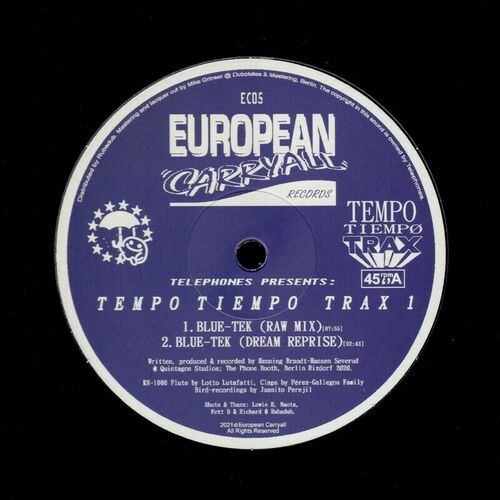 image cover: Telephones - Tempo Tiempo Trax 1 on European Carryall