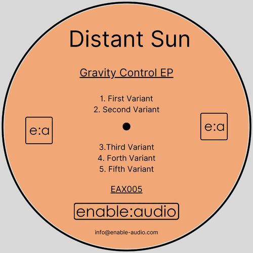 image cover: Distant Sun - Gravity Control on Enable Audio