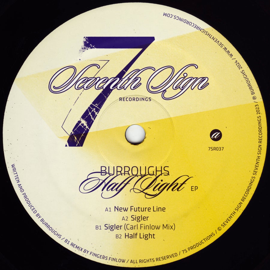 image cover: Burroughs - Half Light EP on Seventh Sign Recordings