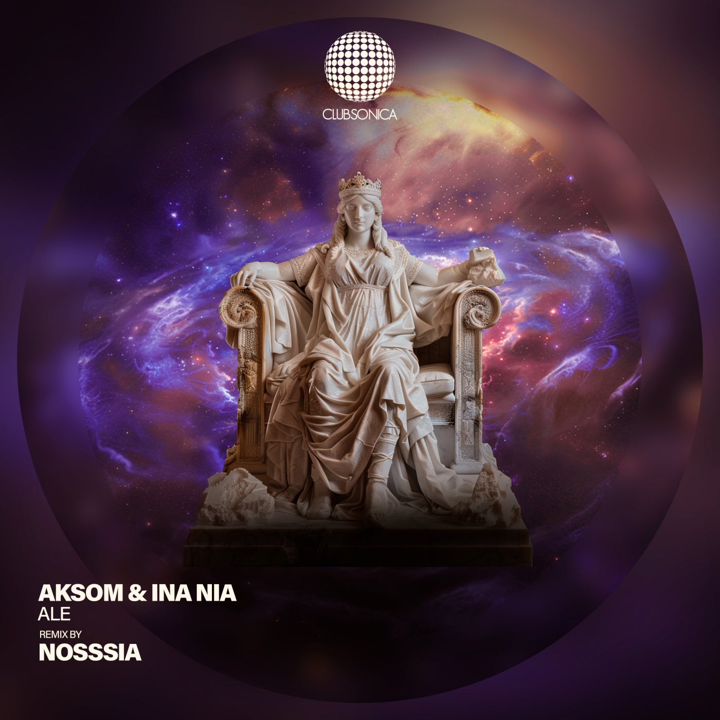 image cover: AKSOM, INA NIA - Ale on Clubsonica Records