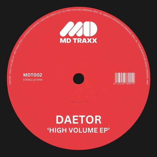 image cover: DAETOR - High Volume EP on MD Traxx