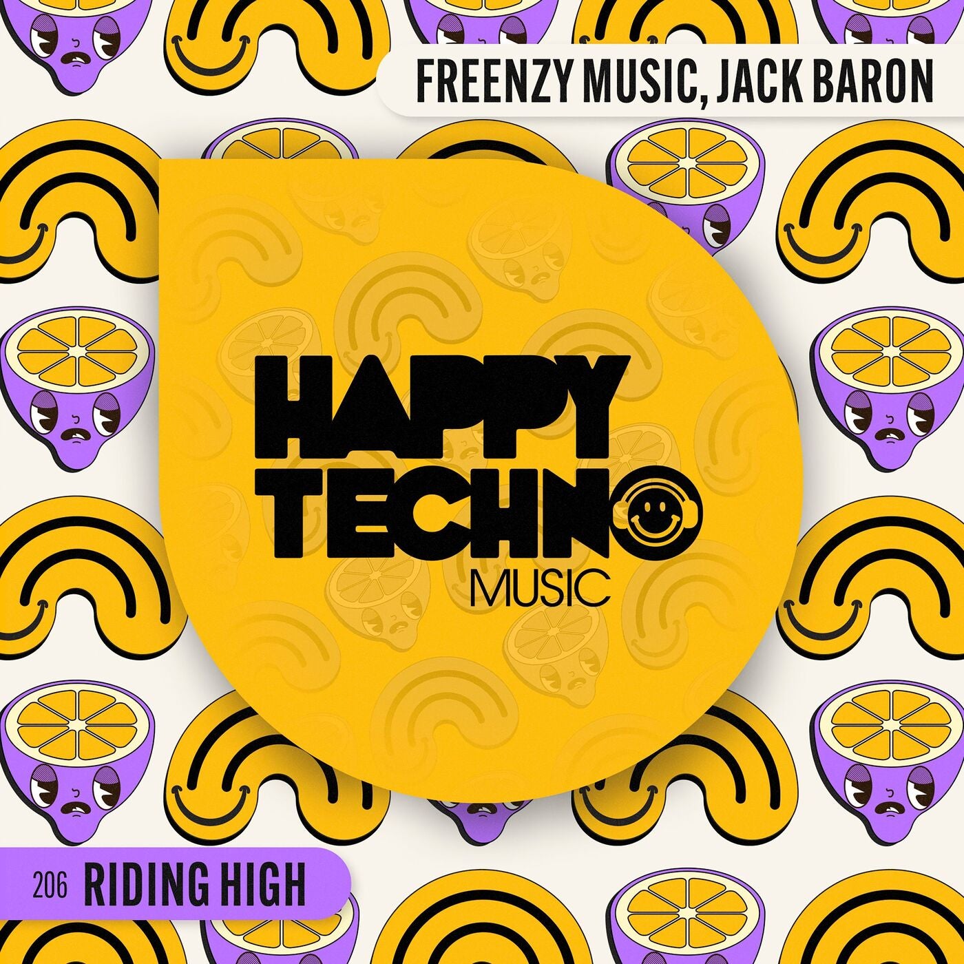 image cover: Freenzy Music - Riding High on Happy Techno Music