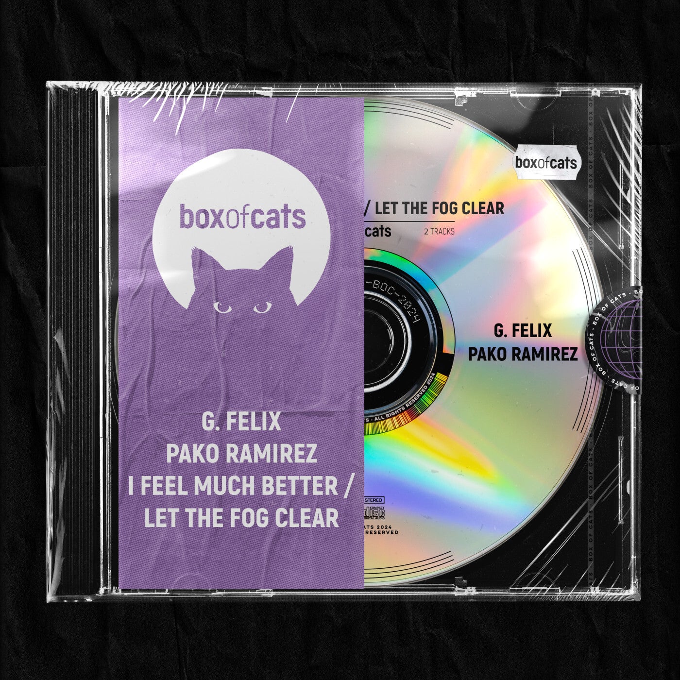 image cover: G. Felix, Pako Ramirez - I Feel So Much Better / Let The Fog Clear on Box Of Cats