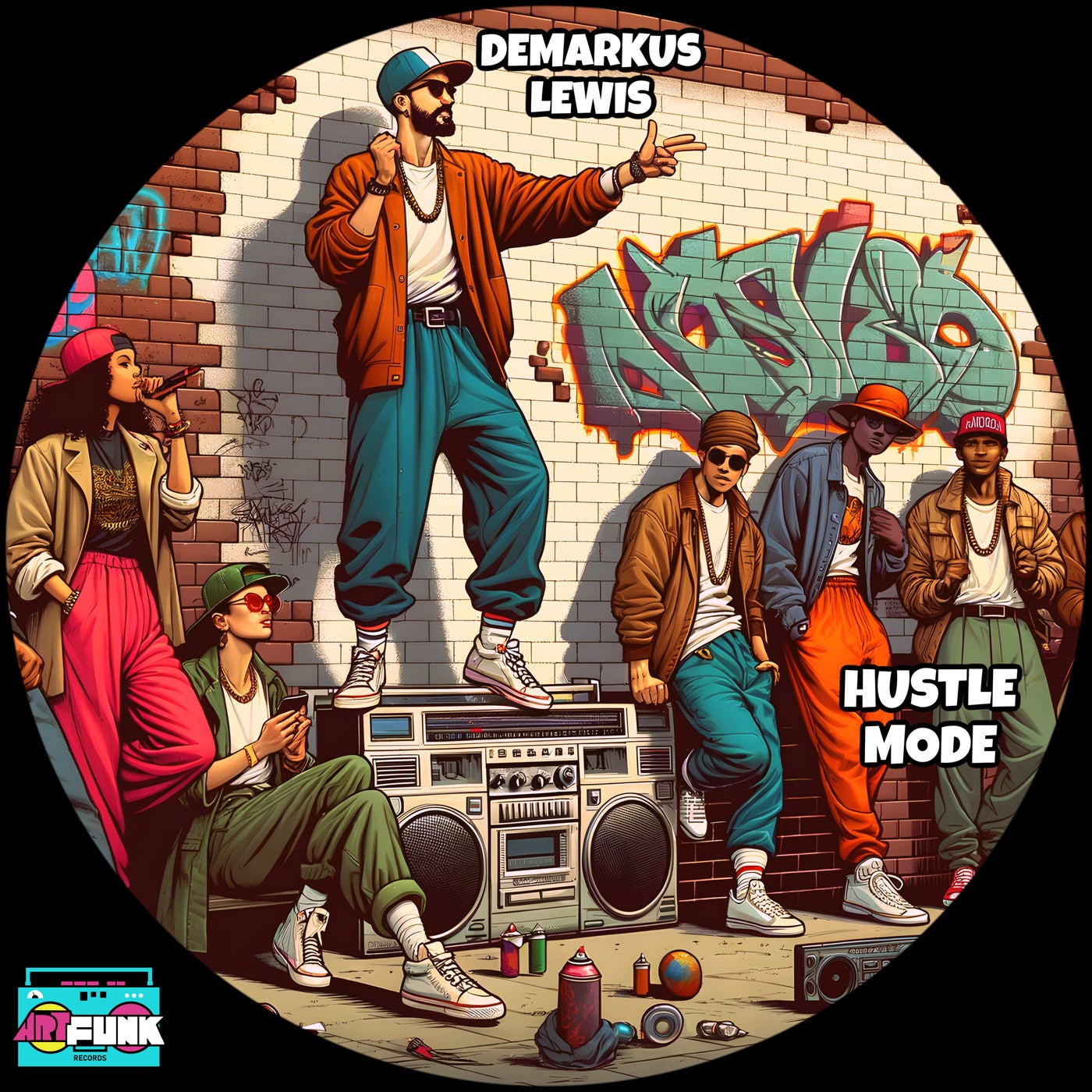 image cover: Demarkus Lewis - Hustle Mode on ArtFunk Records