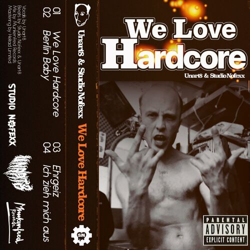 image cover: Unart8 - We Love Hardcore on recordJet