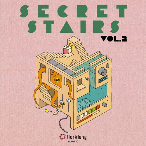 image cover: Various Artists - Secret Stairs, Vol​.​ 2 on Florklang Records