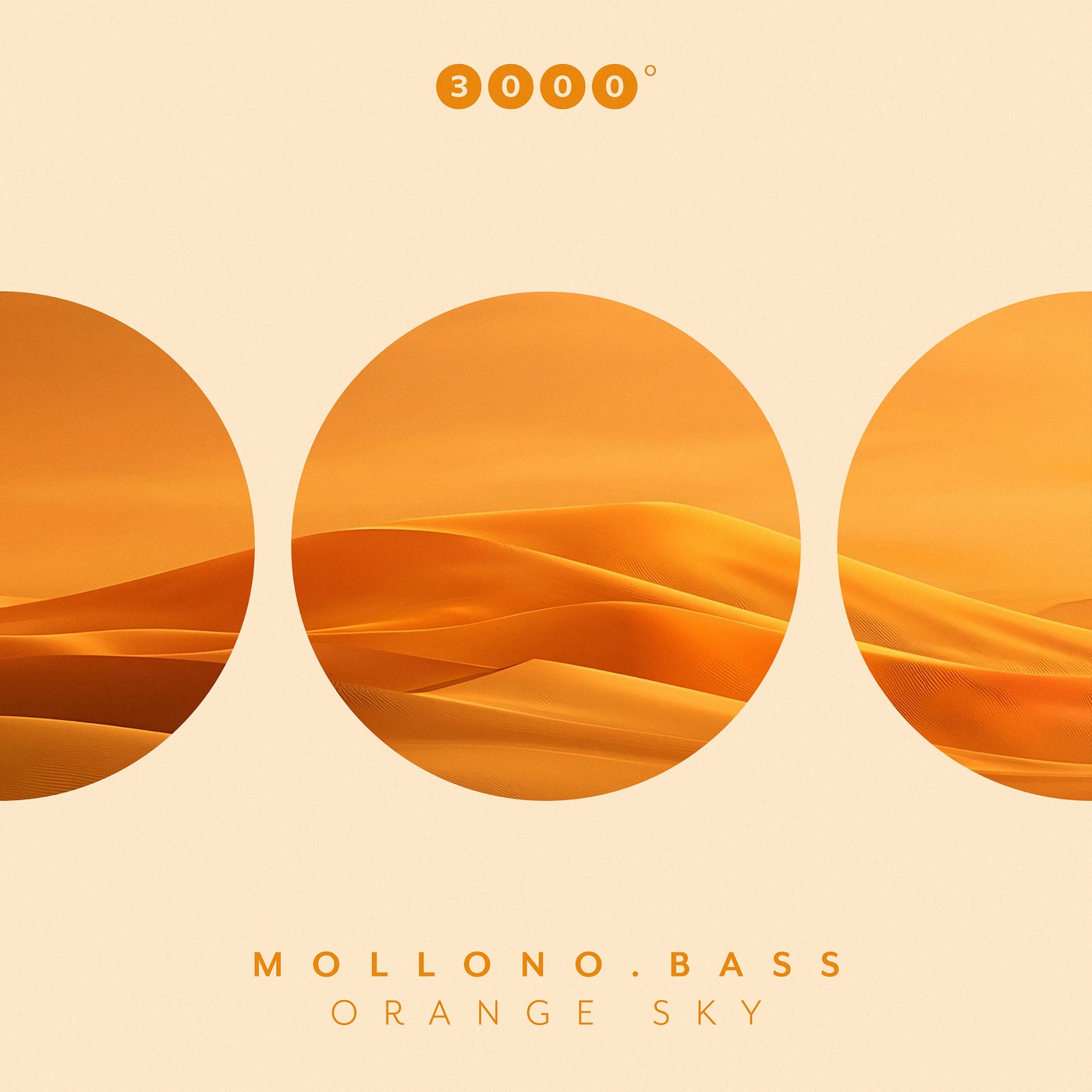 image cover: Mollono.Bass - Orange Sky on 3000 Grad Records