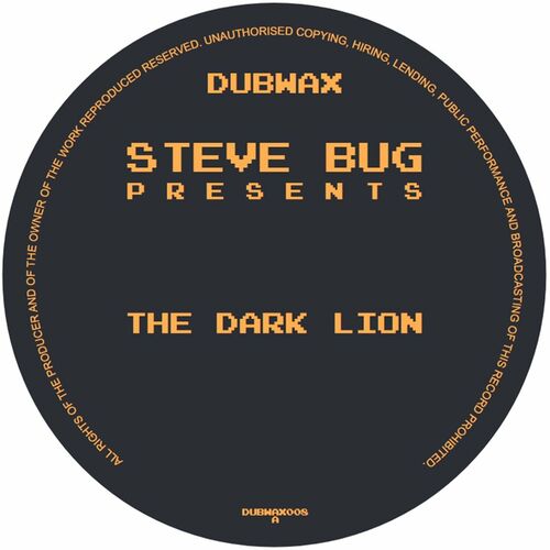 image cover: Steve Bug - The Dark Lion on Rawax