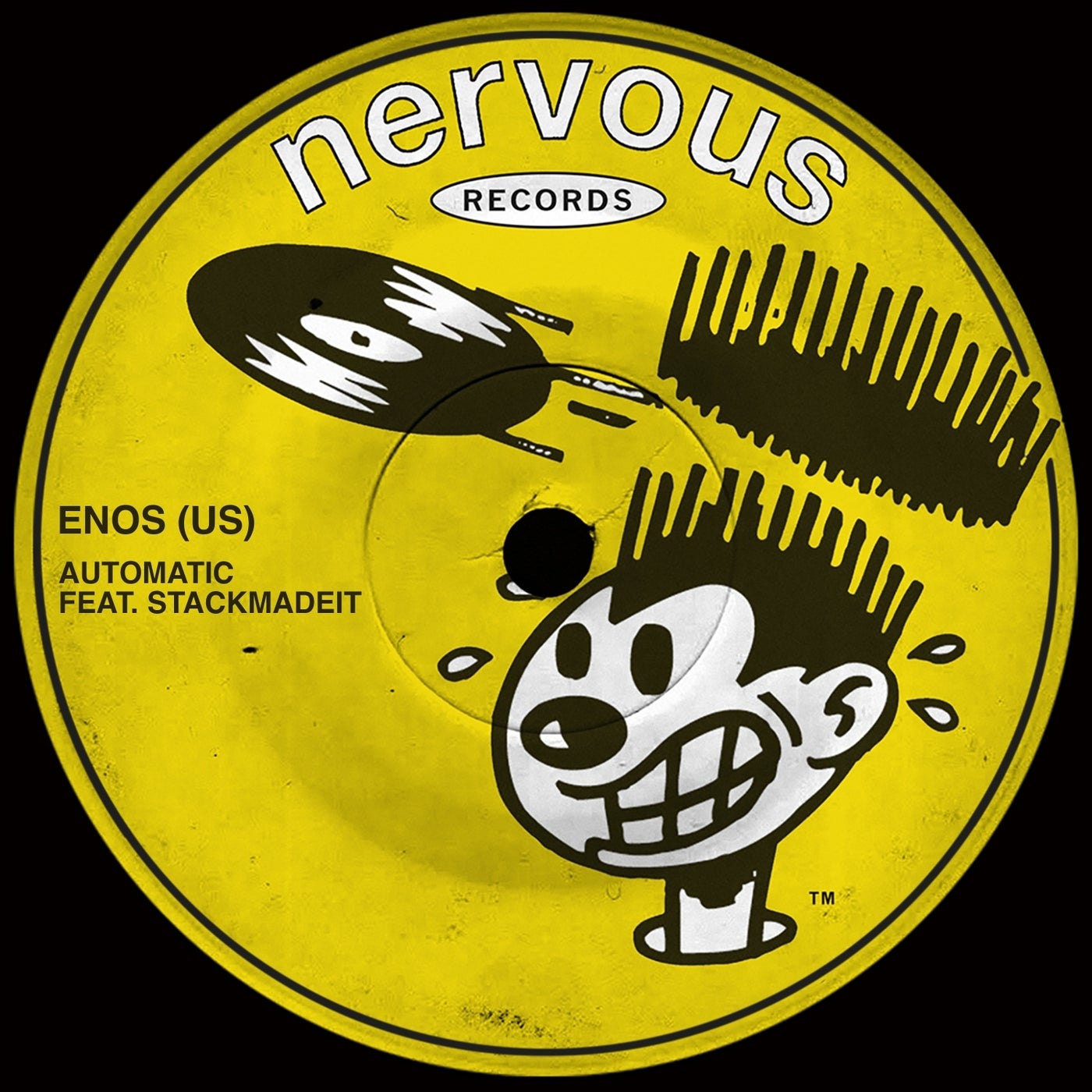 image cover: ENOS (US) & Stackmadeit - Automatic feat. Stackmadeit on Nervous Records