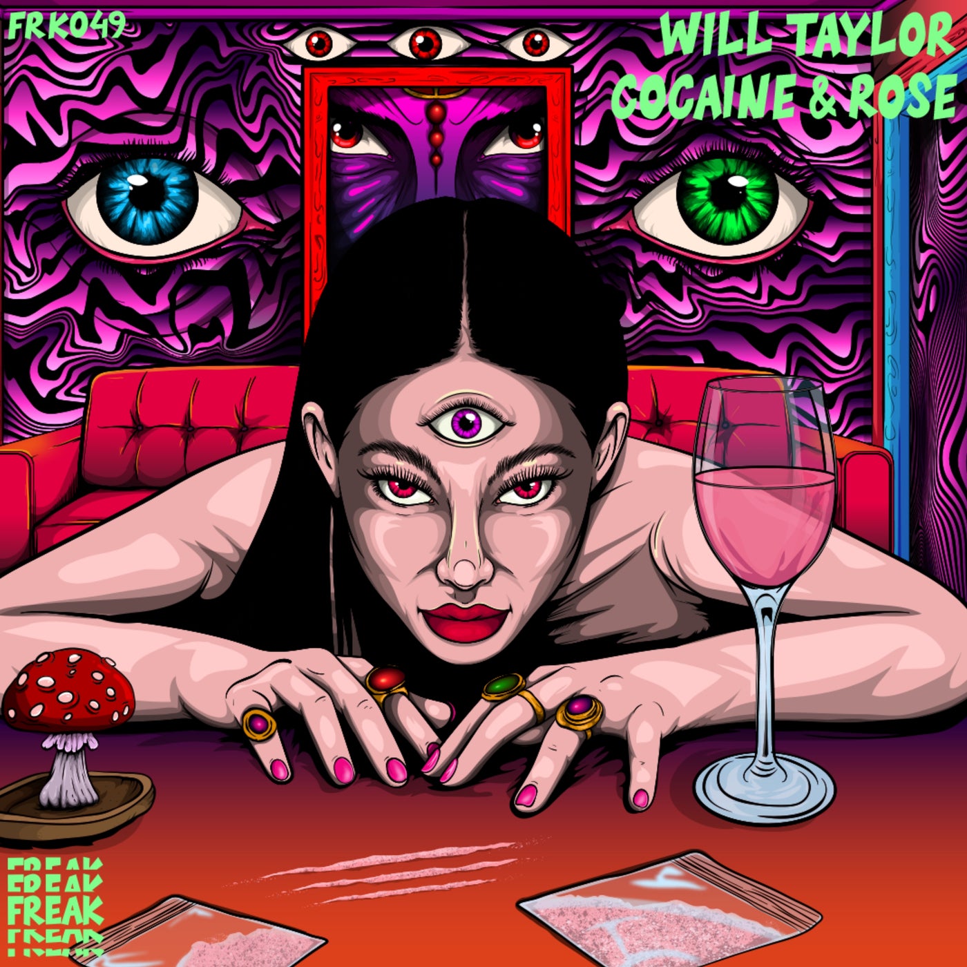 image cover: Will Taylor (UK) - COCAINE & ROSE on FREAK