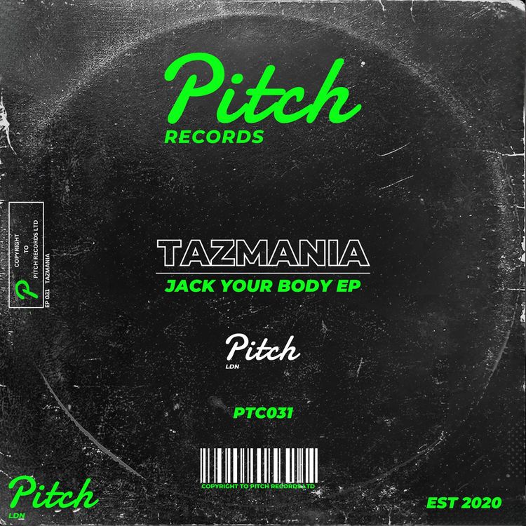 image cover: Tazmania (IT) - Jack Your Body EP on Pitch Records