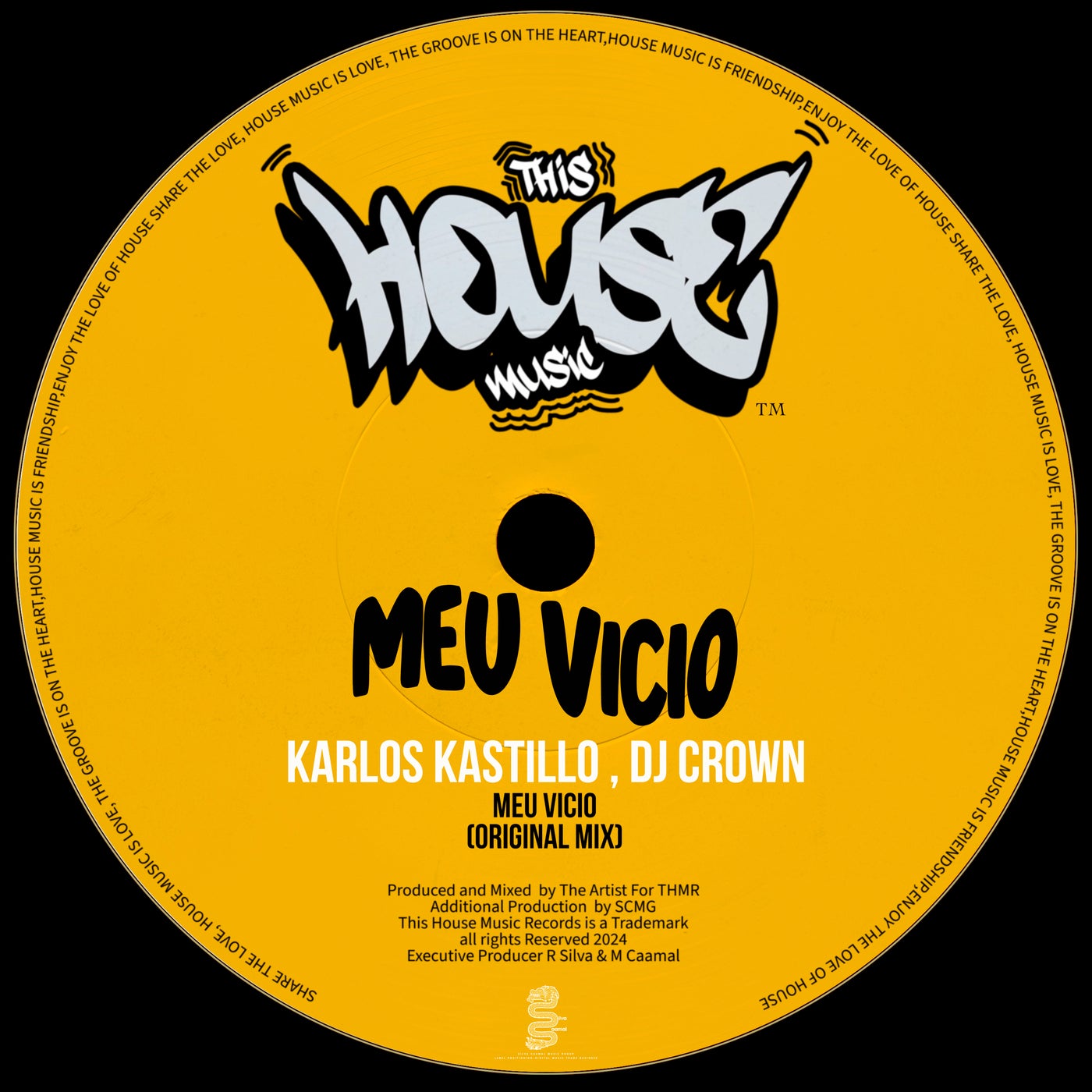 image cover: Karlos Kastillo, DJ Crown - Meu Vicio on This House Music Records