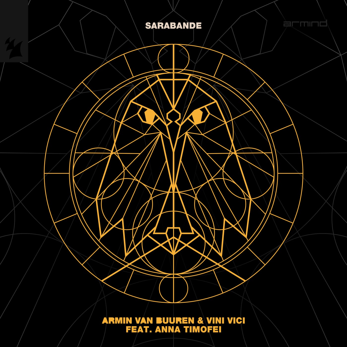 image cover: Armin van Buuren, Vini Vici, Anna Timofei - Sarabande on Armind (Armada)