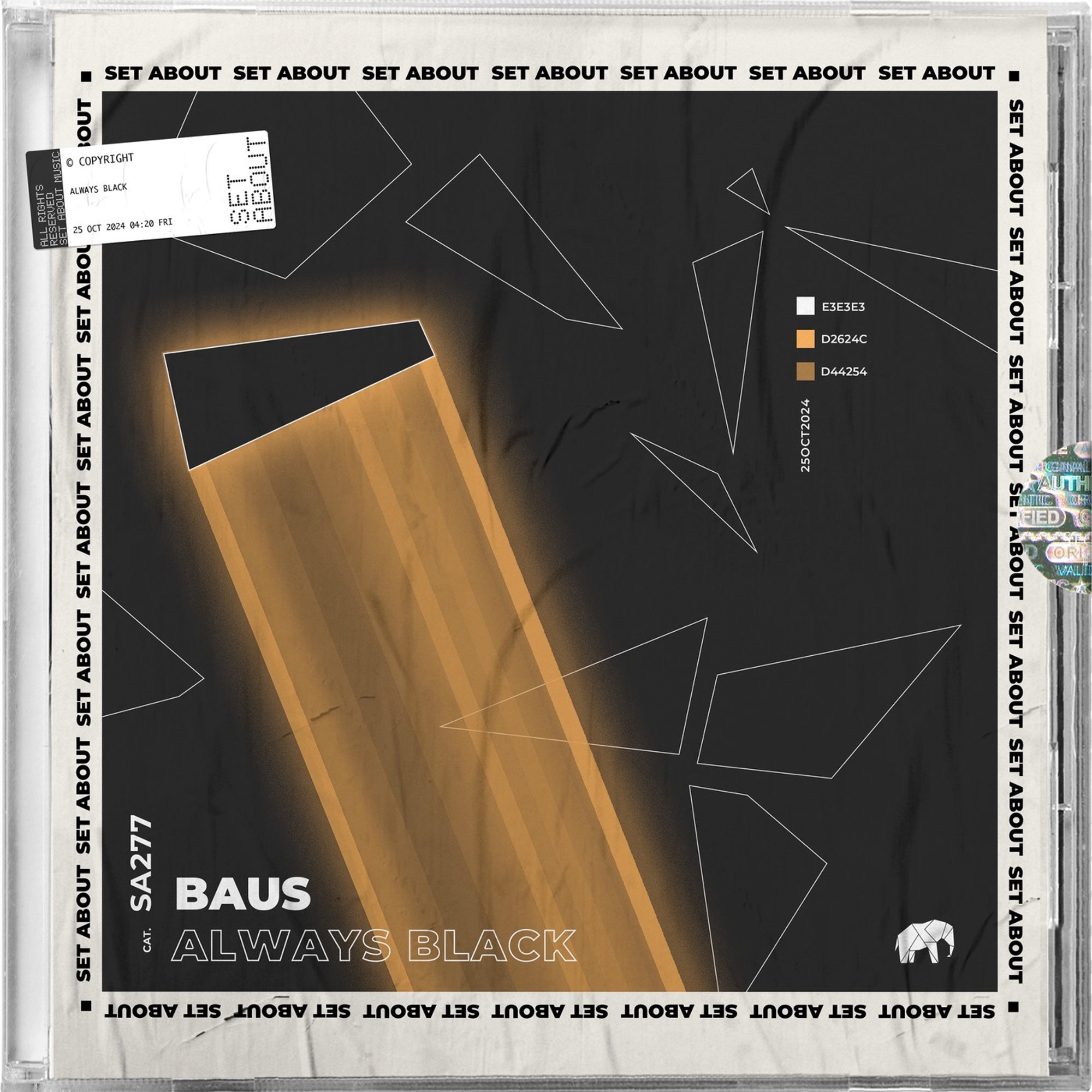 image cover: BAUS - Always Black on (Set About Music)